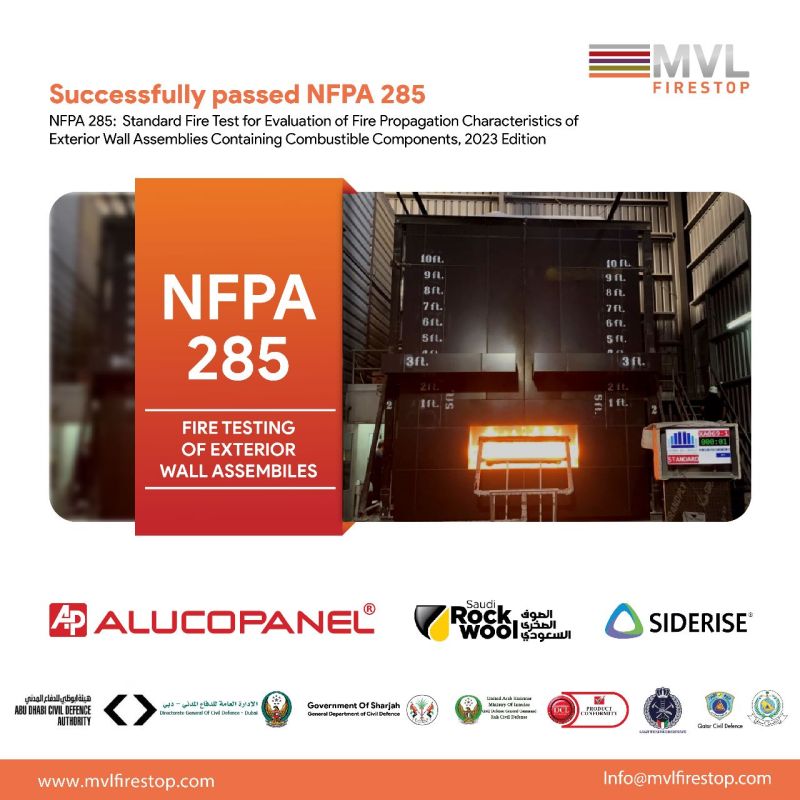 NFPA 285 Test with Alucopanel