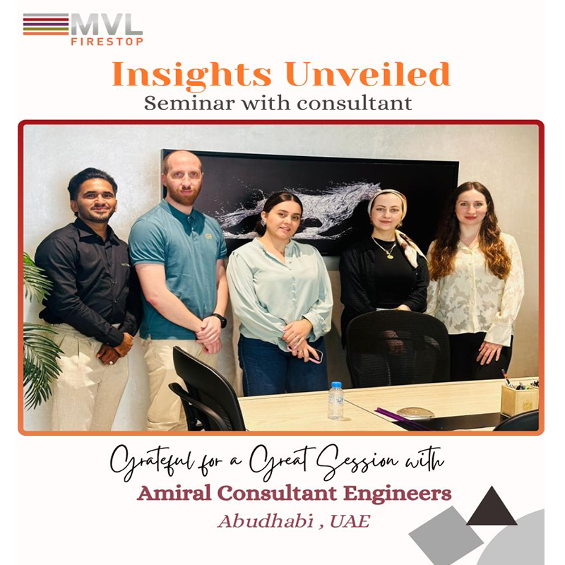 MVL Firestop Conducts Specialized Training with Amiral Consultant Engineers